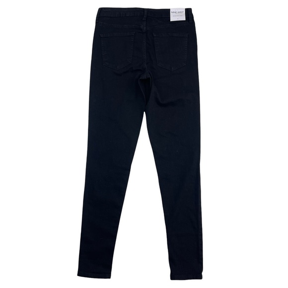 Nine West High Rise Perfect Skinny Black Denim Jeans Women’s Size 4 - Picture 4 of 10